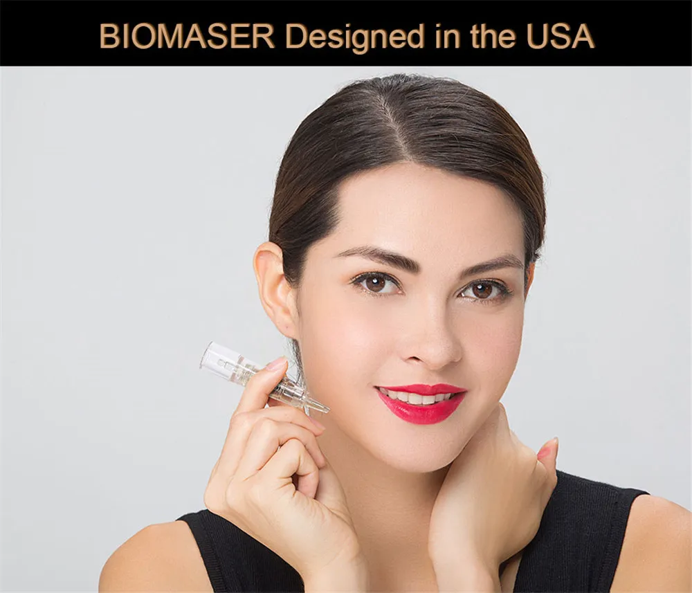 BIOMASER 10 шт. одноразовые Перманентный макияж иглы татуировки картриджи профессиональные для машины бровей татуировки губ с 3/4/5/7F