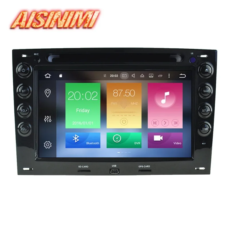 Aisinimi Android 10 для Renault Megane (2003 2008) автомобильный Dvd плеер стерео монитор все в