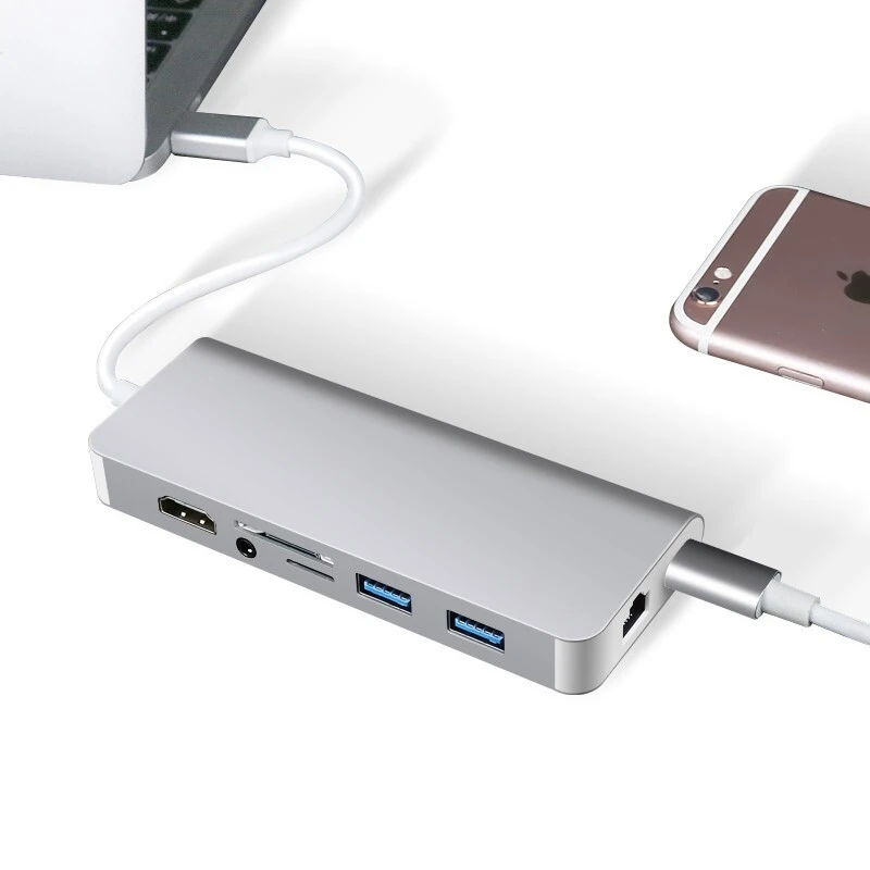 USB-концентратор Thunderbolt 3 1000 Мбит/с HDMI 4K 5 мм | Компьютеры и офис