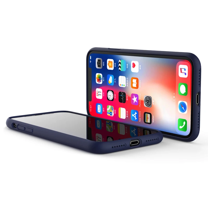 Для iPhone 11 чехол Xundd жидкий силиконовый противоударный защитный чехол для iPhone XR чехол XS Max XS X для iPhone 7 8 Plus чехол Funda