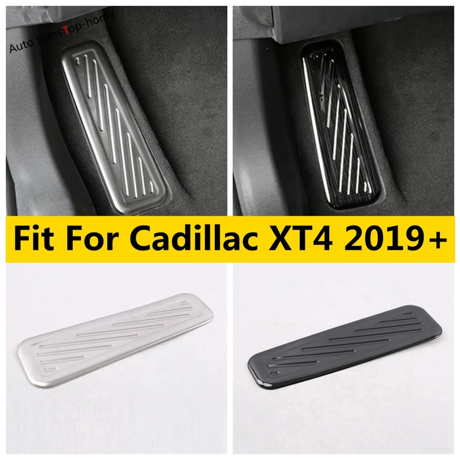 

Left Foot Rest Footrest Pedal Panel Protection Kit Cover Trim For Cadillac XT4 2019 - 2023 Interior Mouldings