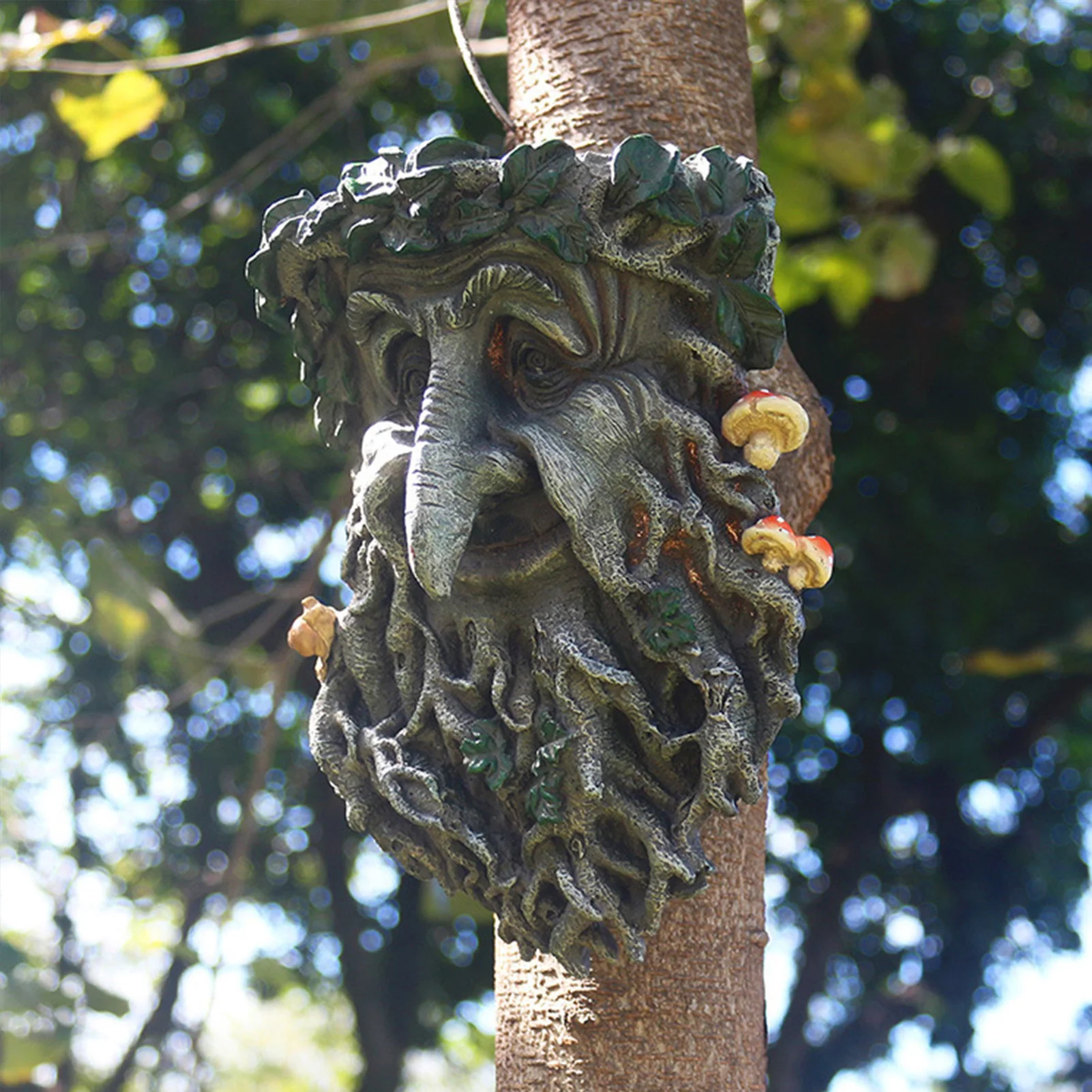 

Уличная кормушка для птиц, грибов, кормушка для птиц, для пожилых людей, для лица дерева, растений, орнамент для кормления для украшения сада,...