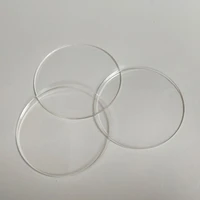 30pcslot laser cut blank clear cast acrylic tube discs round circle cake earrings necklace key chain disk bulk 38 50 76 100mm