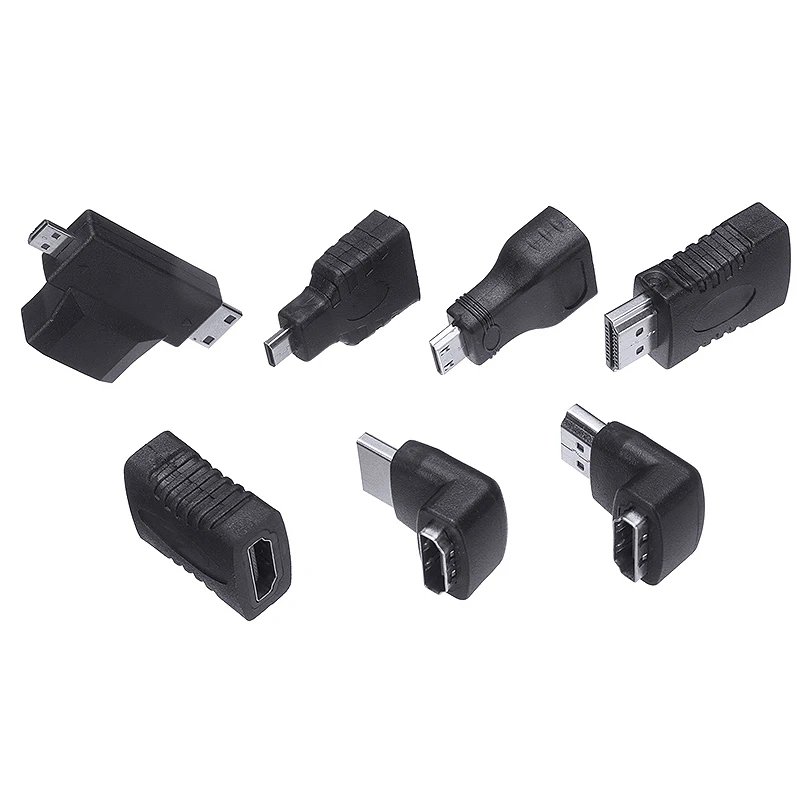 

New Arrival Male to Female Adapter Kit Durable Mini Micro Extender Converter Connector For HDTV