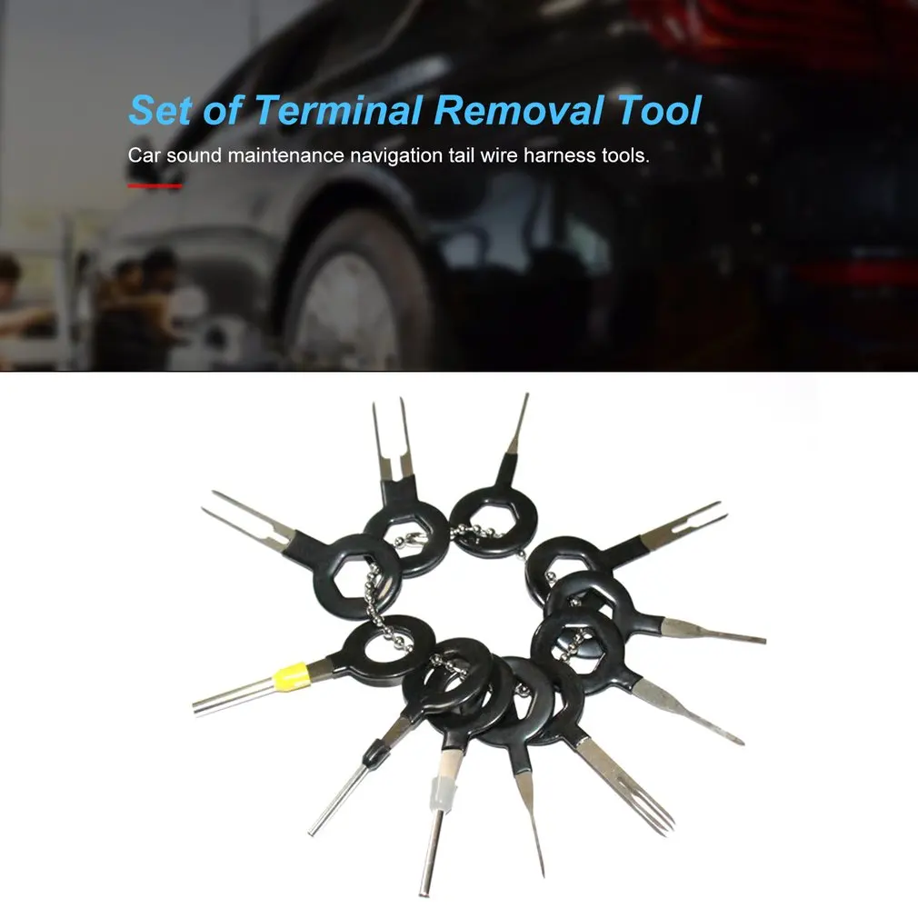 

11pcs/18pcs/36pcs Car Wire Terminal Removal Tool Kit Harness Wiring Crimp Connector Extractor Puller Release Pin Extraction