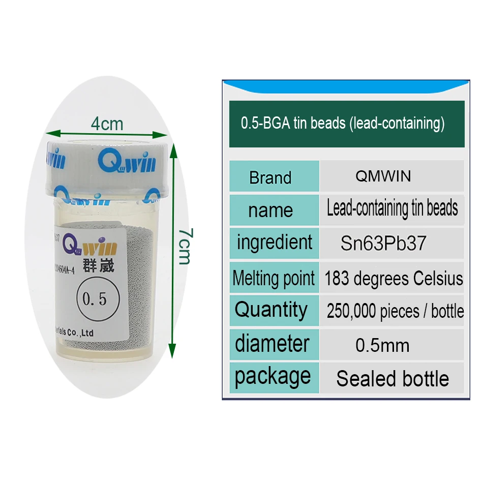 Ремонтная жестяная шариковая компьютерная материнская плата BGA Ремонтный чип