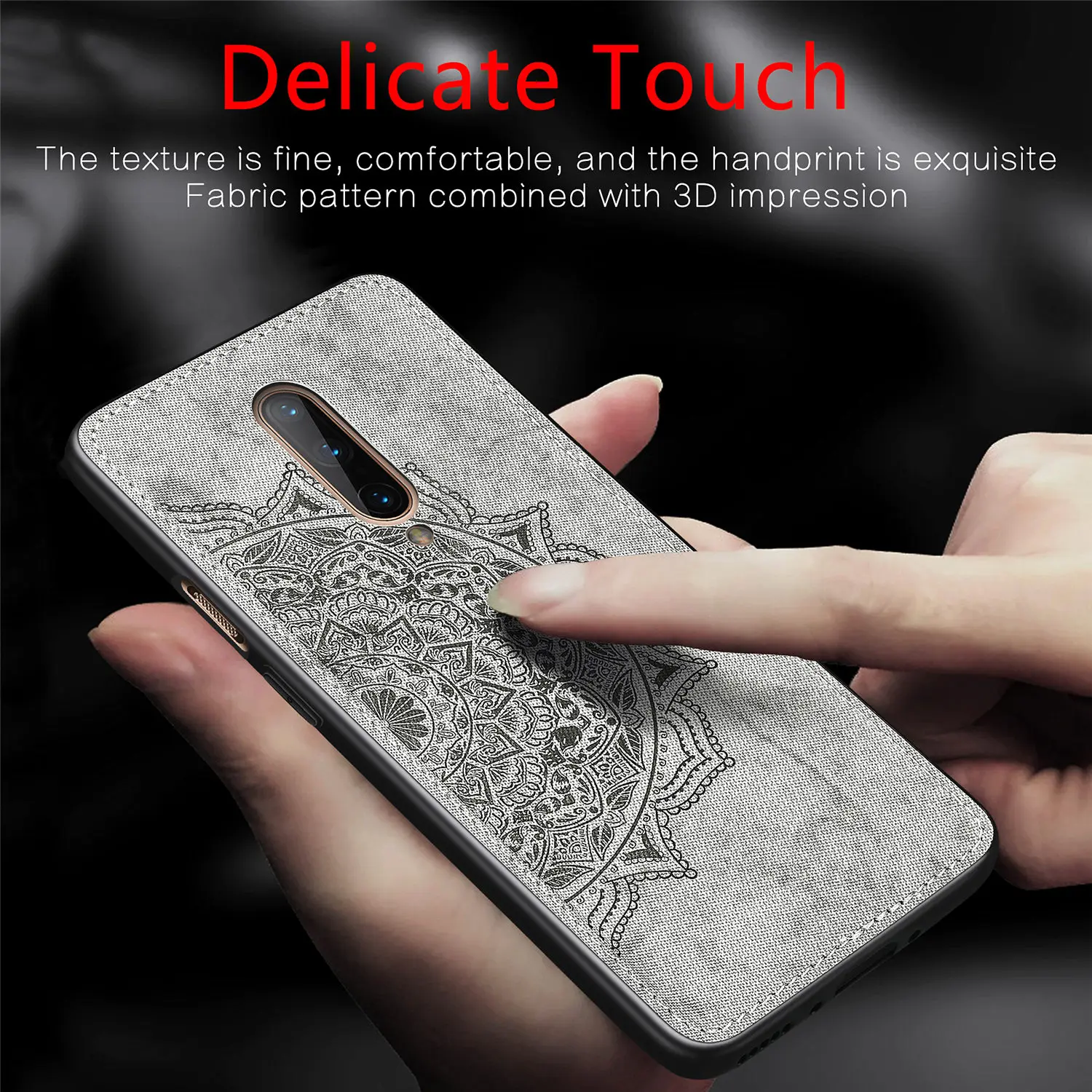 Чехол из ТПУ для OnePlus 7 Pro ударопрочный Магнитный чехол накладка + пластика One Plus