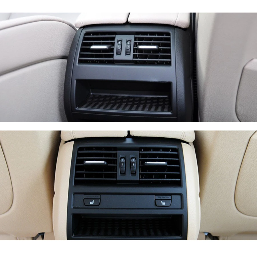 Задняя центральная консоль решетка вентиляционного отверстия для BMW 5 F10 F18 задняя