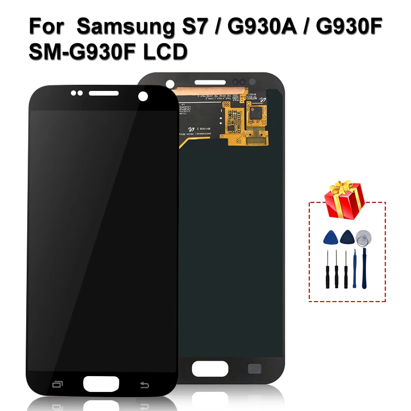 5 1 &quotОригинальный ЖК дисплей для Samsung Galaxy S7 G930A G930F SM сенсорный экран дигитайзер