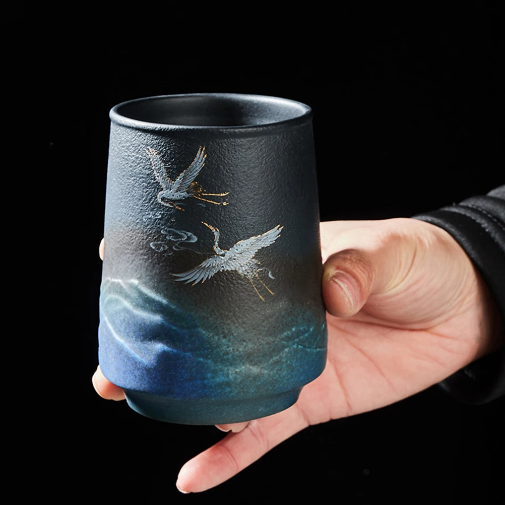 310 мл креативная керамическая кружка для воды в античном стиле мультяшная