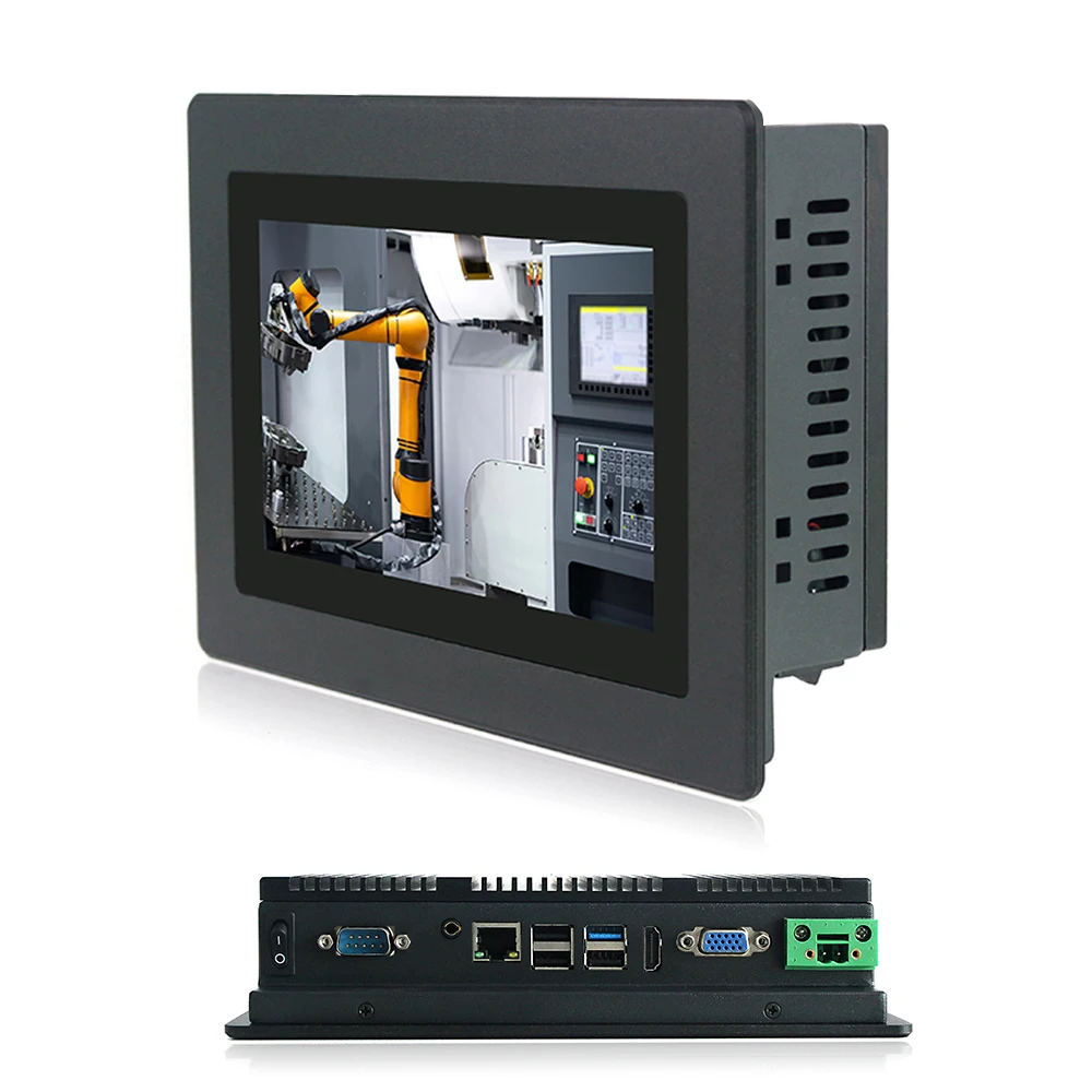 

7 inch mini pc industrial Embedded Computer 1024x600 toutch screen 3855U VGA/HD-MI/LAN/USB/COM for Win7/8/10/Linux/Ubuntu