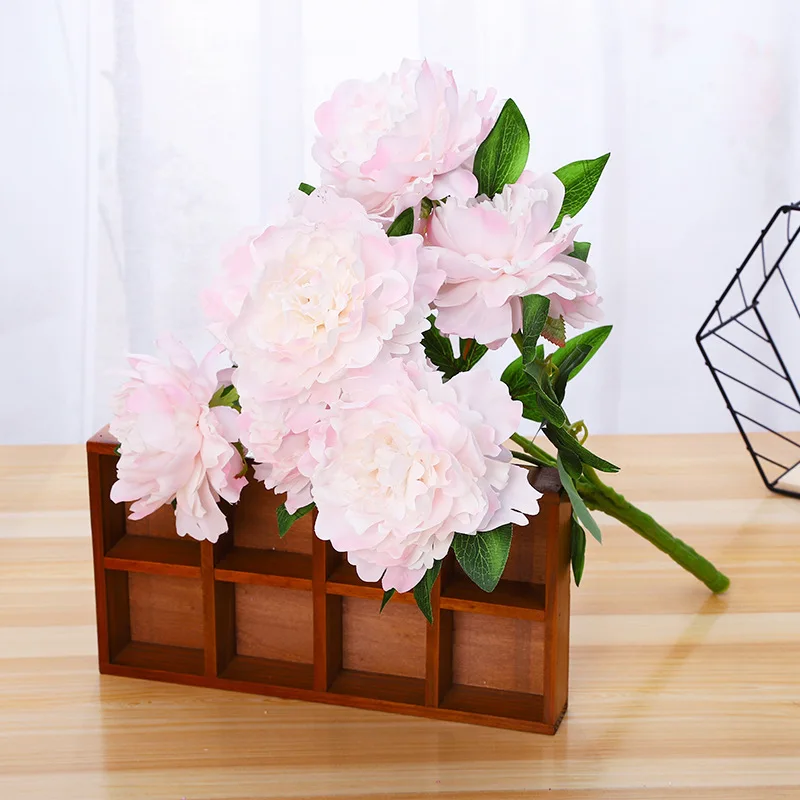 Искусственные цветы для дома 10 шт./лот Осеннее украшение искусственные сушеные с