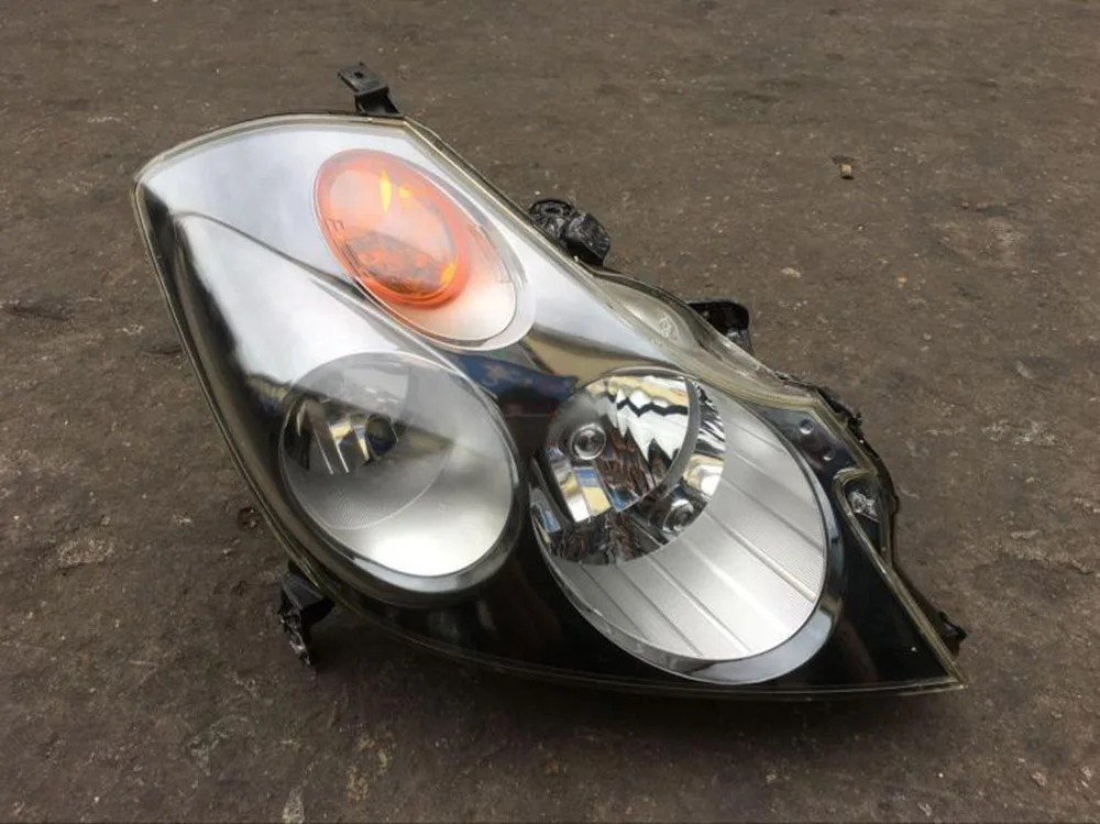 Передний хромированный прозрачный автомобильный светильник s для Honda Stream RN3 RN5 2001