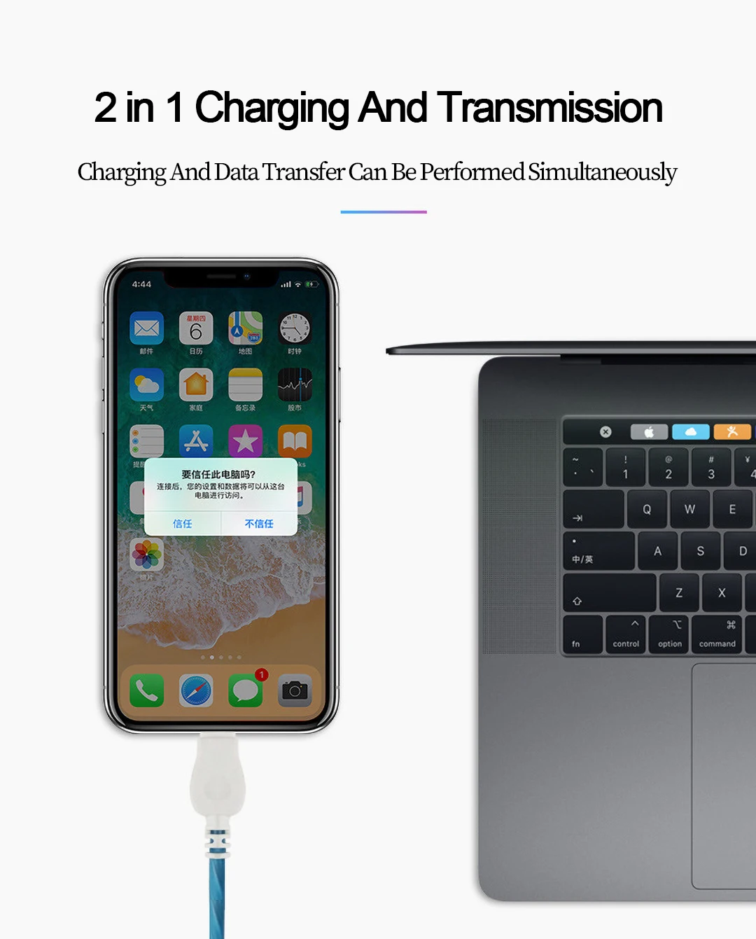 Светодиодный светящийся кабель USB type C Micro usb для зарядки светящиеся кабели для iPhone 8 Xiaomi samsung мобильный телефон яркий зарядный шнур