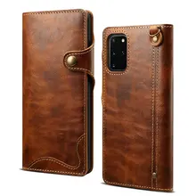 Genuine Real Leather 360 Protect Hoesje for Samsung S 21 5G Flip Case Back Shell for Samsung Galaxy S21 Plus Note 20 Ultra Cover
