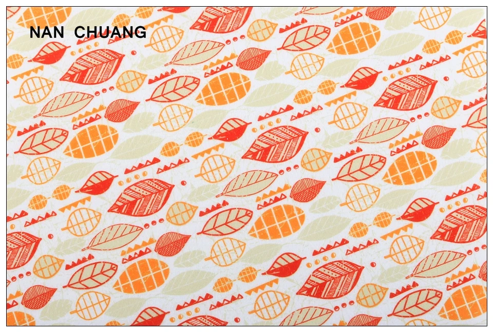 Nanchuang 1 мм Толщина печати нетканый мягкий фетр полиэстер ткань для DIY ручной работы украшения дома швейный материал 20x30 см/шт