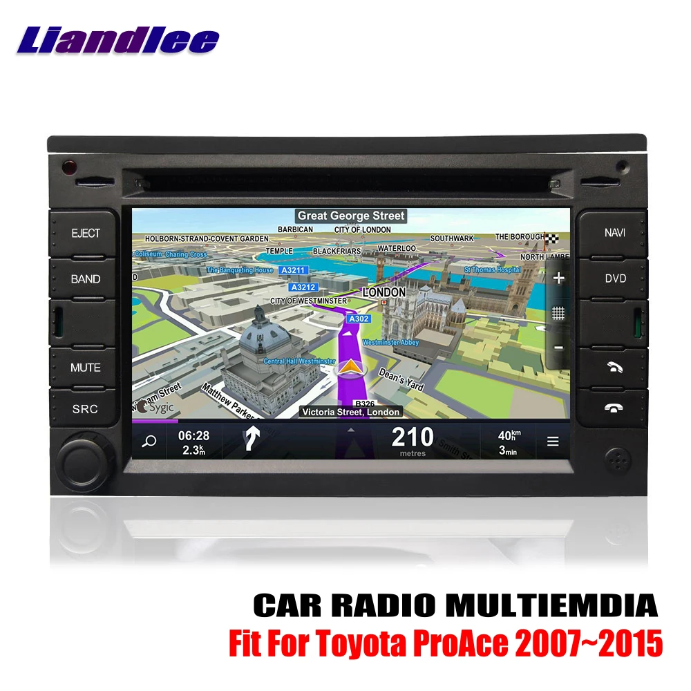 Liandlee для Toyota ProAce 2007 ~ 2015 Android радио CD DVD плеер GPS Navi навигация карты камера OBD ТВ HD
