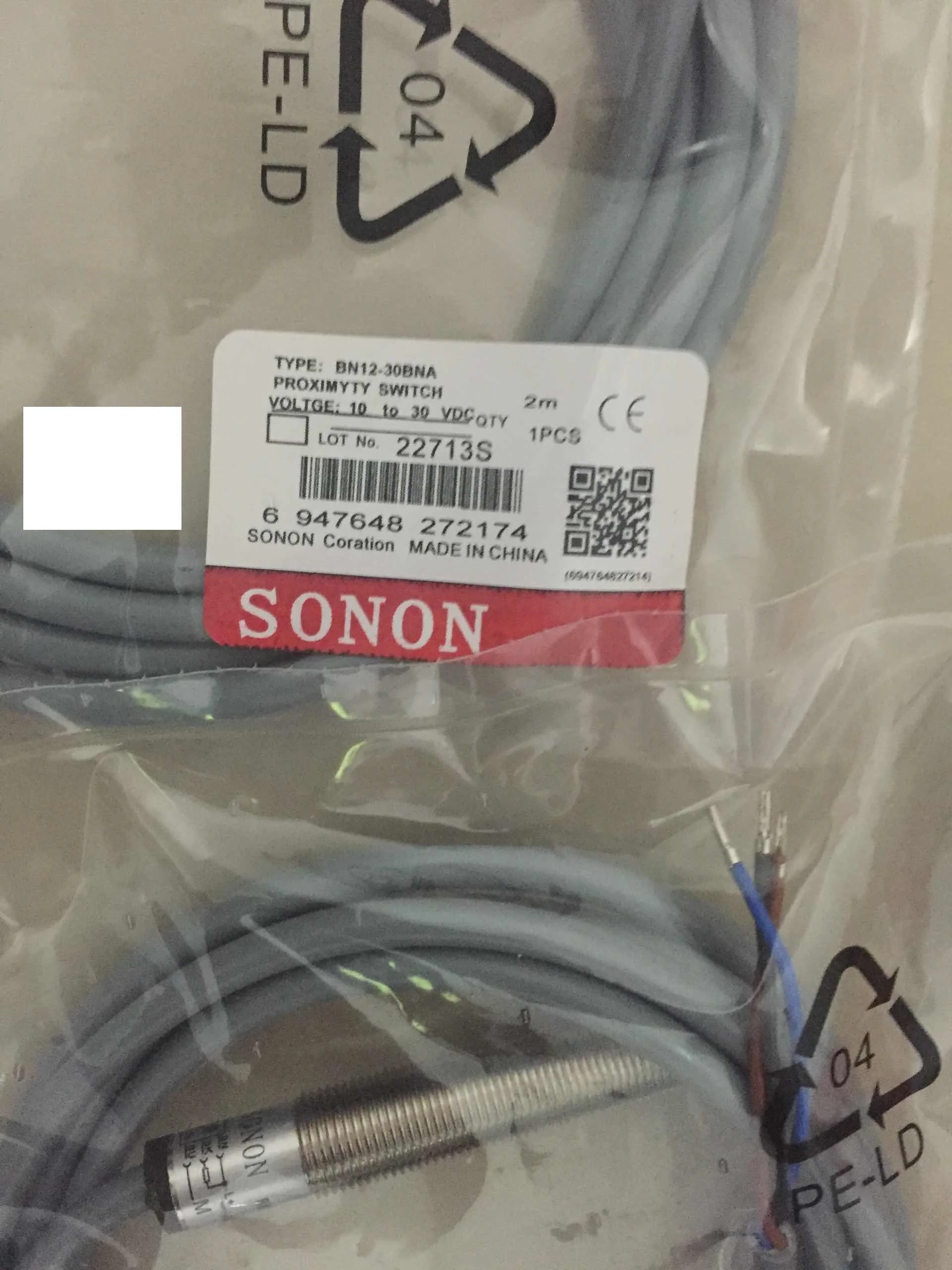 

New proximity switch sensor BN12-30BNA