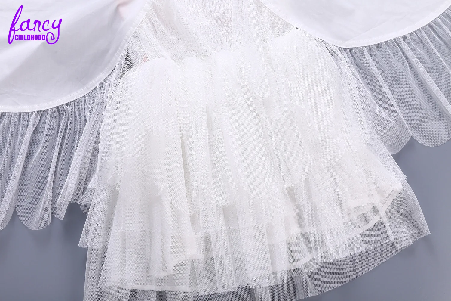 Детский Рождественский костюм белого лебедя на Хэллоуин детская фантазия