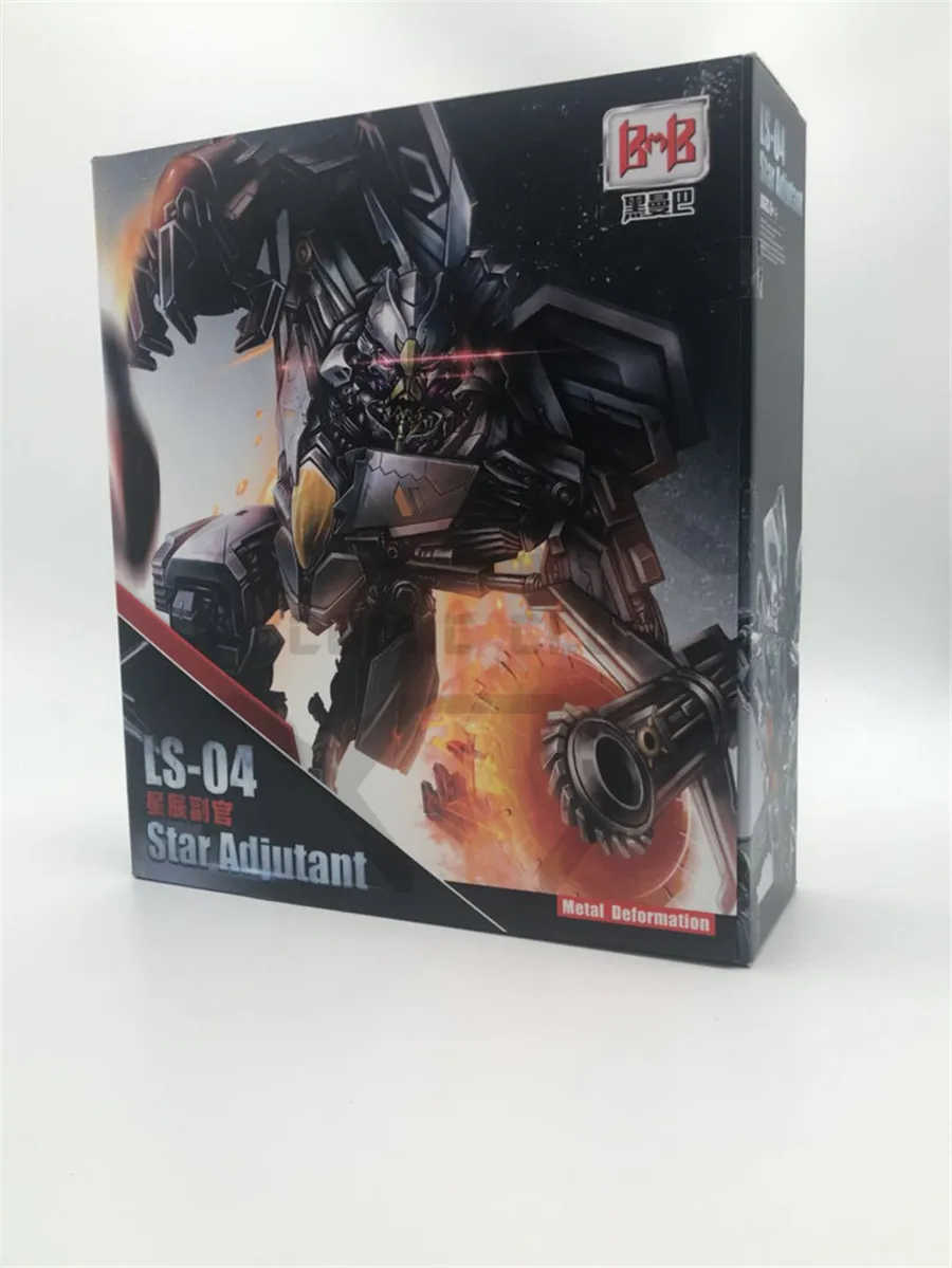 Comic Club BMB LS04 LS04S фильм красный паук трансформация звезда адъютант коммандер фильм KO SS негабаритных самолет фигурки из сплава металла робот