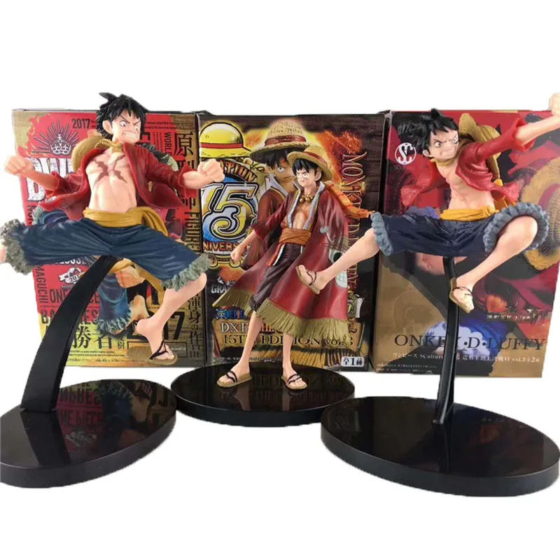 

Фигурки аниме One Piece Box Monkey D Luffy аниме экшн-фигурки из ПВХ Новая коллекция фигурок коллекция игрушек для детей Подарочные игрушки куклы