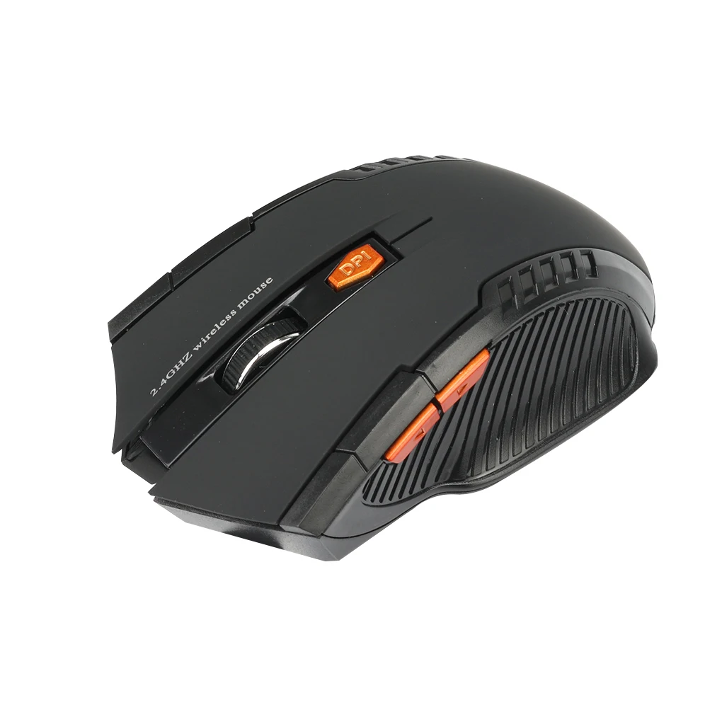 

2.4GHz Wireless Optical Gaming Mouse 6 Buttons Adjustable 1600 DPI Gamer Mice With USB Receiver For Computer PC Laptop