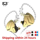 Гибридные наушники-вкладыши KZ ZSN PRO X 1DD + 1BA, HIFI DJ монитор, металлические наушники для бега, спортивные наушники KZ EDX ZAX ZSTX ZSX ZS10 PRO ZSNPRO CA16
