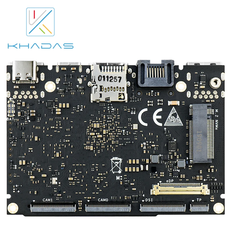 Демо плата Khadas SBC Edge V Max RK3399 с 4G DDR4 + 128 Гб EMMC5.1|Демонстрационные стенды| |