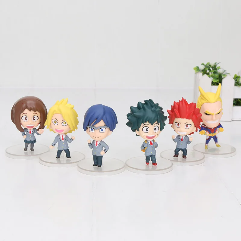 6 шт./компл. мой герой Академия рисунок прямо haku Bakugou Katsuki шото Тодороки boku без Hero