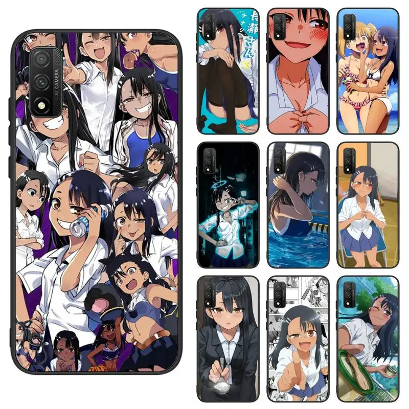 

Nagatoro san anime Phone Case for Samsung S6 S7 S8 S9 S10 edge plus S10 5G S20 S21 S30ultrs 5G Fundas Cover