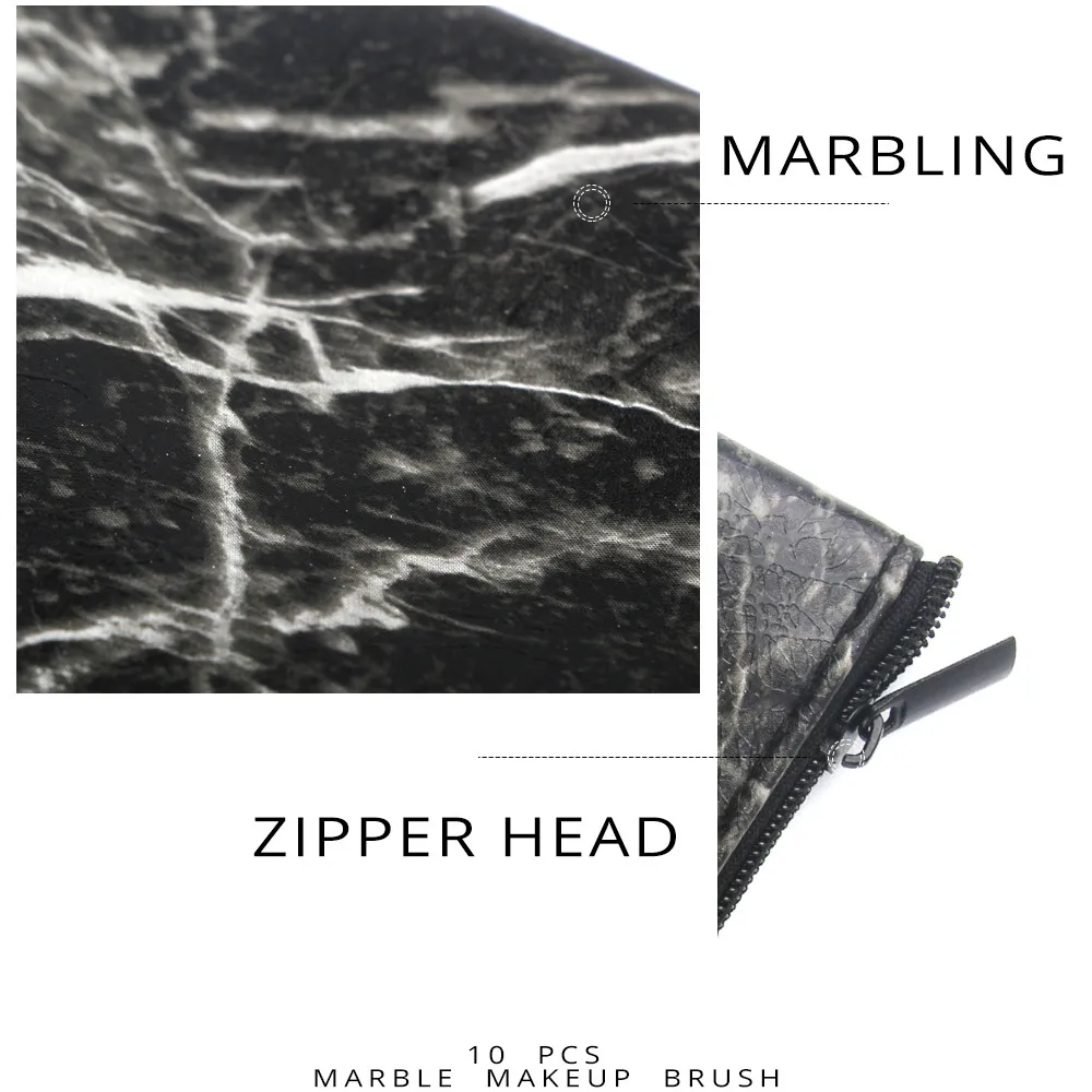 10 шт. набор кистей для макияжа Профессиональные Тени лица подводка глаз Румяна j803