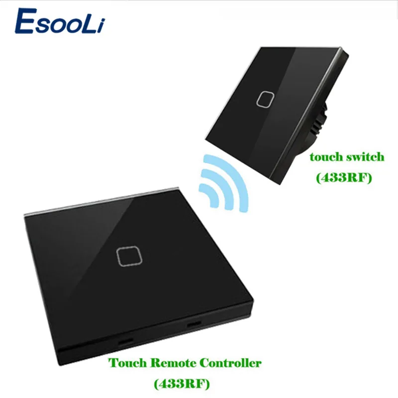 Беспроводной настенный светильник Esooli 433 МГц с дистанционным управлением