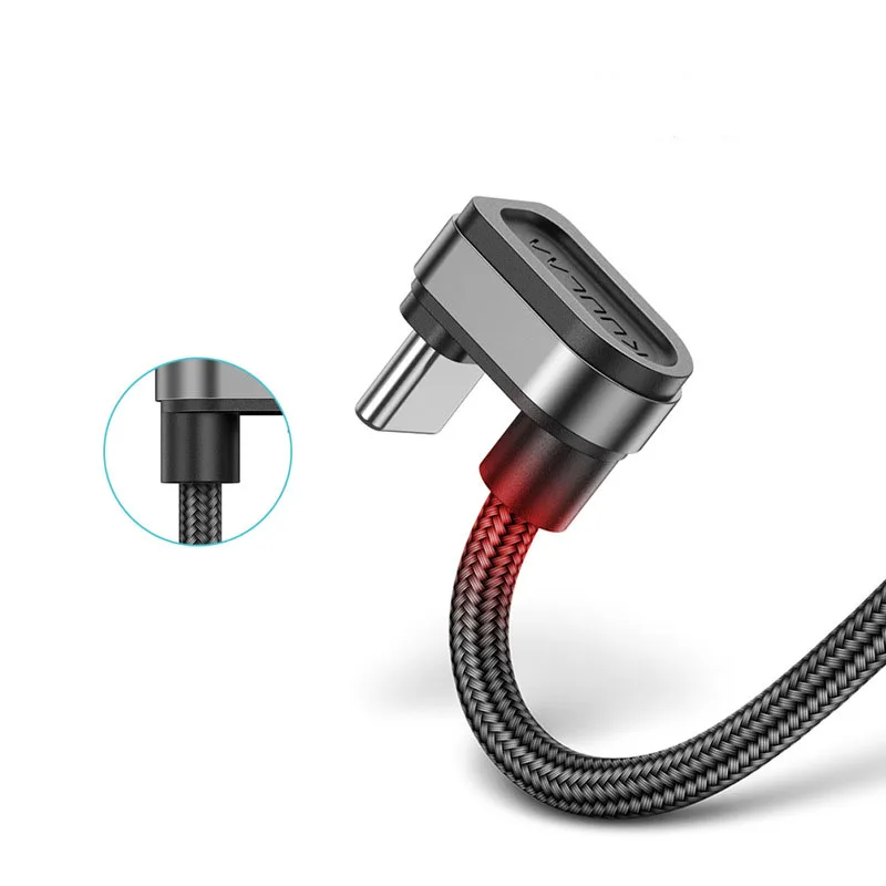 U-shape USB C gaming cable 2.1A fast charging & data Sync convenient for you playing game while | Мобильные телефоны и