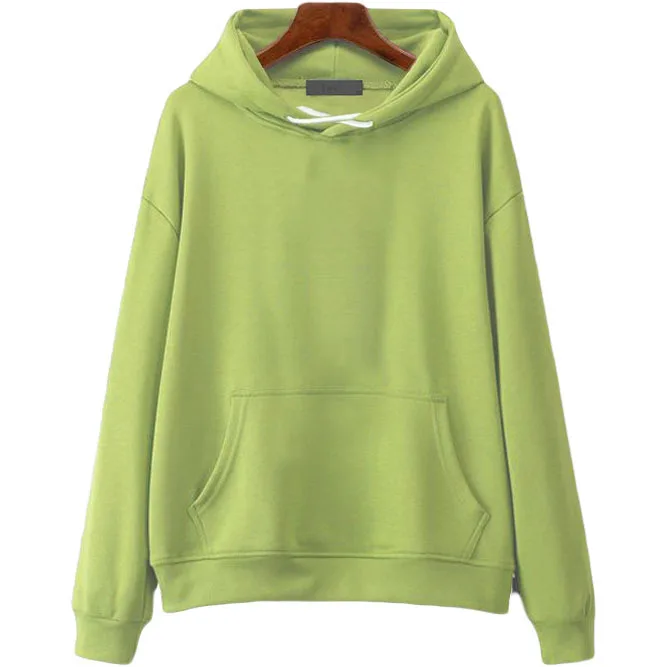 Women Couple Hoodies Sweatshirt Fleece Cotton Tracksuit Sports Sweatshirt 2020 Winter Japanese Casual Loose Jumper