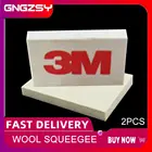 CNGZSY 2 шт. 3 м шерстяной скребок для автомобильной упаковки виниловая пленка инструмент для установки стеклоочистителя скребок для автомобильной наклейки Скребок 10*7 см 2A07