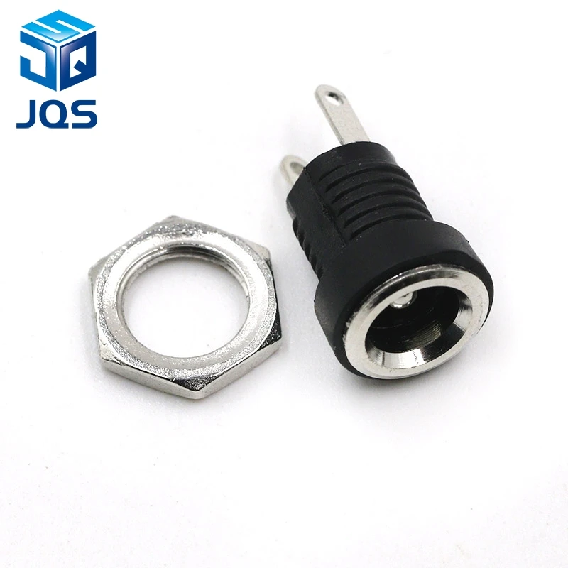 10 шт. 3 А 12 В для источника питания постоянного тока гнездо гнездовой панельный