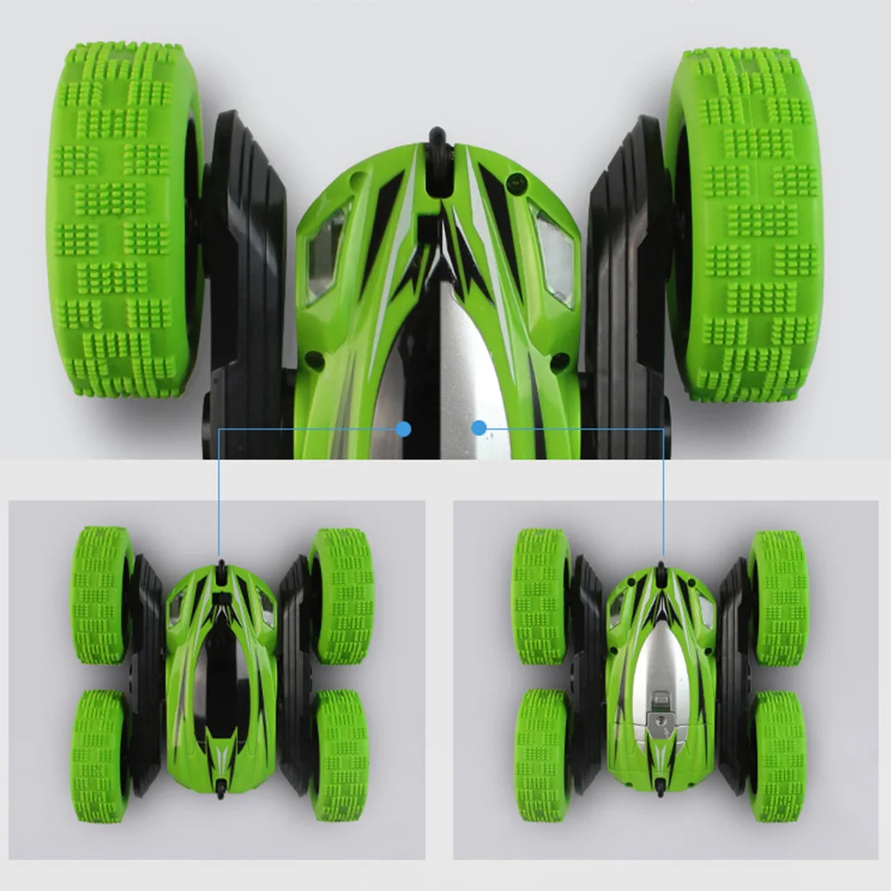 RC Stunt Cars High Speed Double Side 3D Flip Remote Control Drift Deformation Buggy Crawler Roll Toys For Boys New Arrival | Игрушки и
