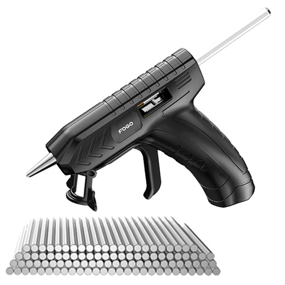 

Professional Cordless Hot Melt Glue Machine USB Rechargeable Craft DIY Repairing Tool Kits with Glue-Stick