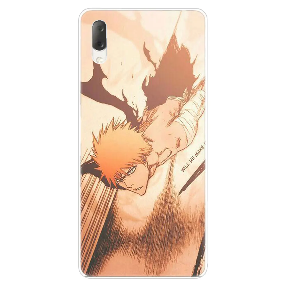Аниме Bleach Ичиго жесткий чехол для Sony Xperia L1 L2 L3 X XA XA1 XA2 XA3 ультра 10 плюс E5 XZ XZ1 XZ2 компактный XZ3 XZ5 2 20 крышка