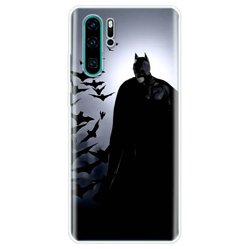 Мягкий чехол для телефона Erille с Бэтменом huawei P10 P20 P30 Lite Pro Hawei mate 10 20 lite P Smart Plus 2019| |