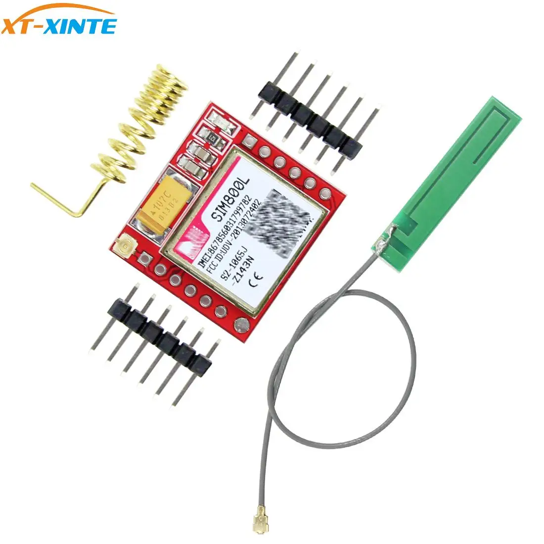 Мини SIM800L GPRS GSM модуль Micro sim карты Core четырехдиапазонный ttl Серийный порт антенна