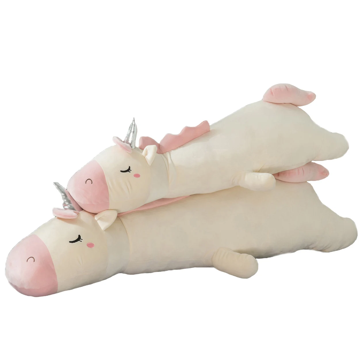 Прямая поставка 2019 Новое поступление мягкие плюшевые единороги подушки животные