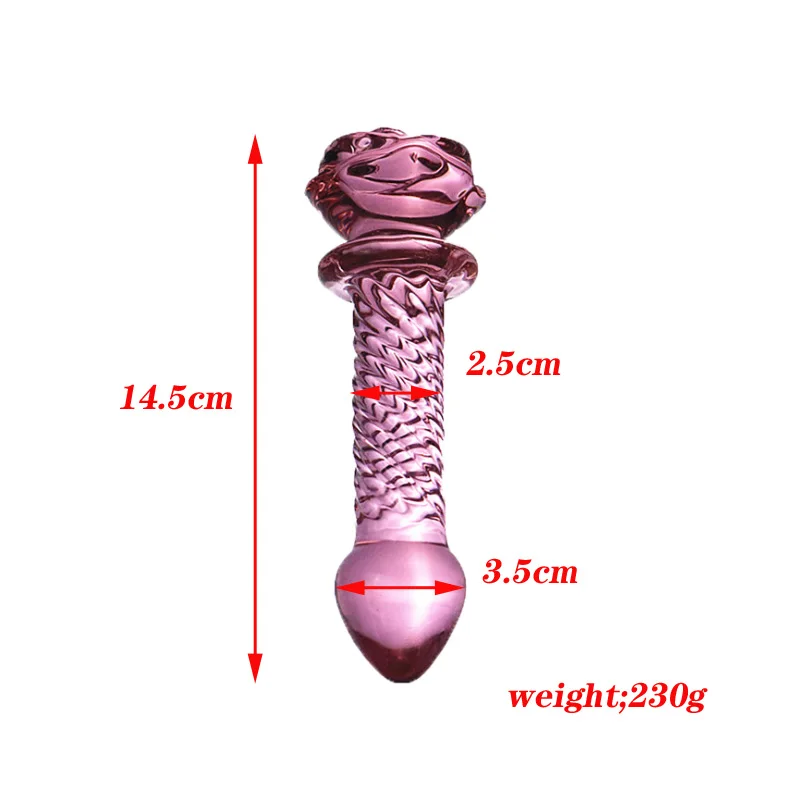 Хрустальная Женская Анальная пробка для мастурбации фаллоимитаторы секс товары