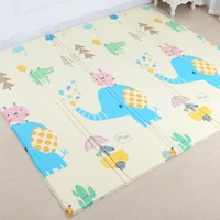 kids carpet 2021 foldable baby play mat xpe puzzle childrens mat thickened infantil baby room crawling pad folding mats