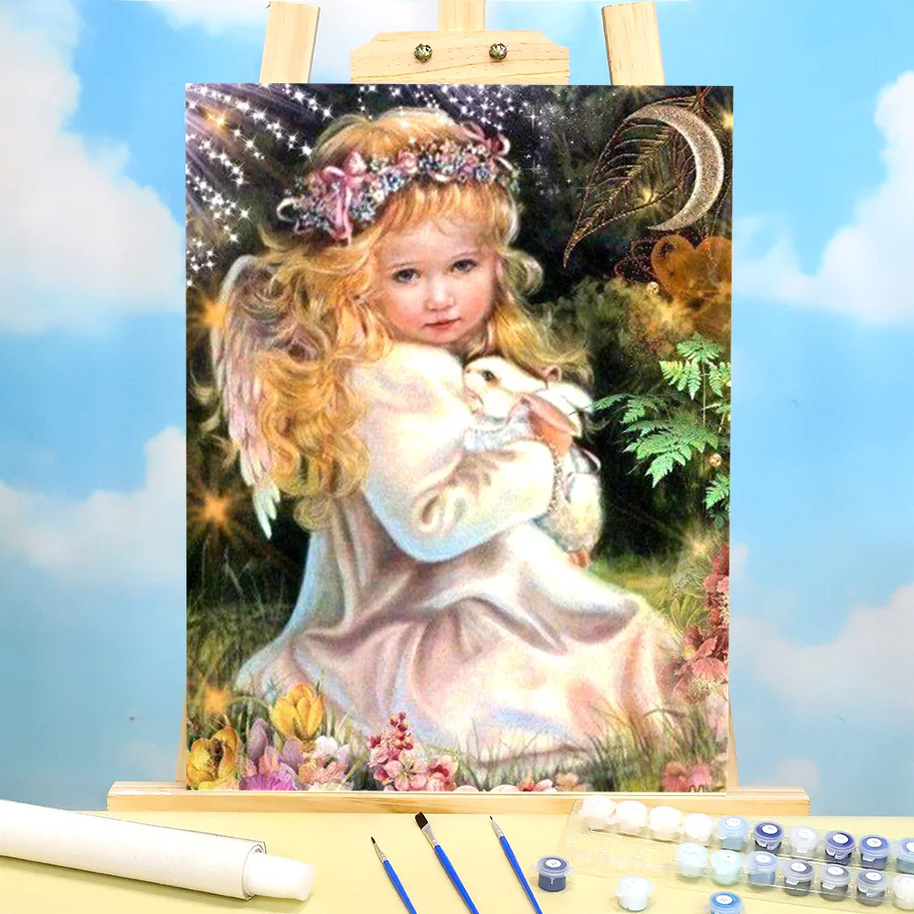 

Картина для рисования по номерам на холсте, 50 Х70 см