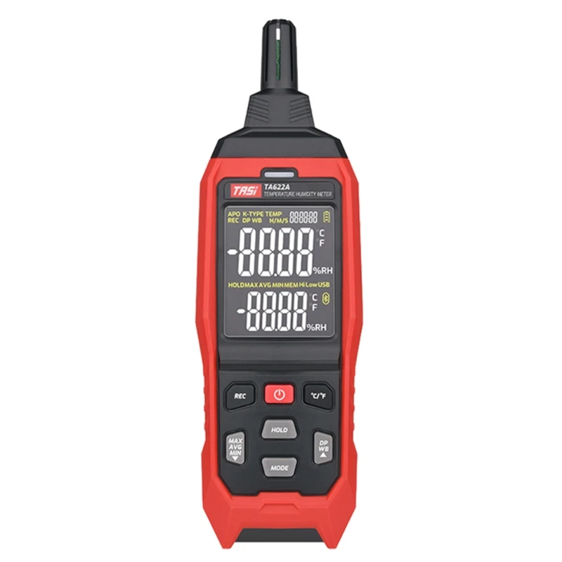 

Handheld Temperature Humidity Meter Gauge with Dew Point Wet Bulb thermometer Hygrometer hygrothermograph thermo-hygrometer