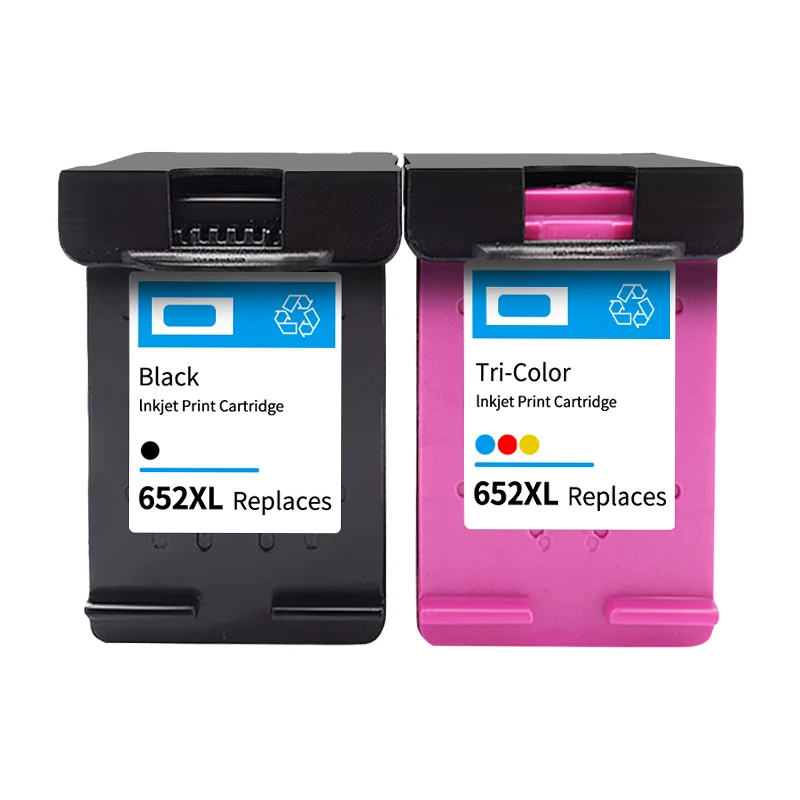 GIAUSA пополнен 652XL чернильный картридж для hp 652 xl hp652 Deskjet 1115 2135 3835 2675 2676 4675 5075 принтер