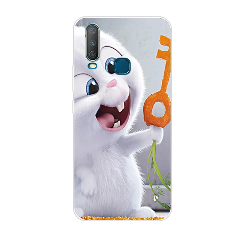 6,35 ''для Vivo Y17 Y15 Y 12 y 3 чехол мягкий TPU телефон крышка для Vivo Y 17 Y 15 Y 12 y 3 задняя крышка чехол силиконовый Coque Cool Funda