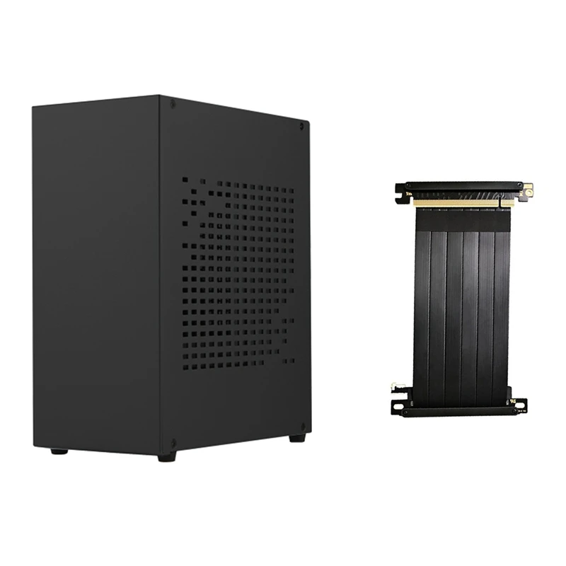 A07 мини ITX компьютер чехол Корпус HTPC хост USB3.0 корпус с Графика Удлинительный