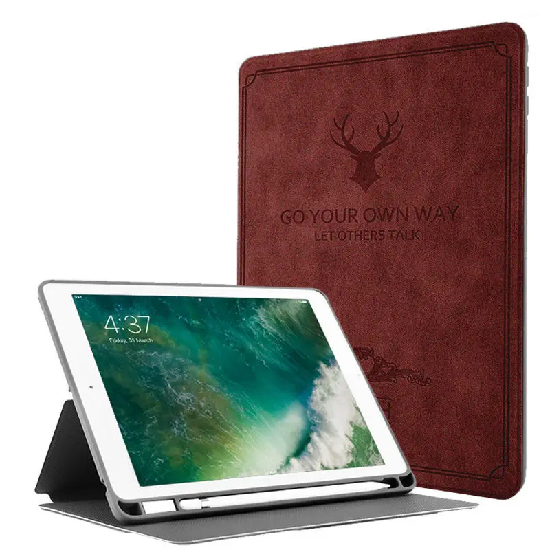 Чехол для iPad Pro 9 7 дюйма 2016 A1673 1674 A1675 умный чехол из искусственной кожи ipad 2017 2018 6
